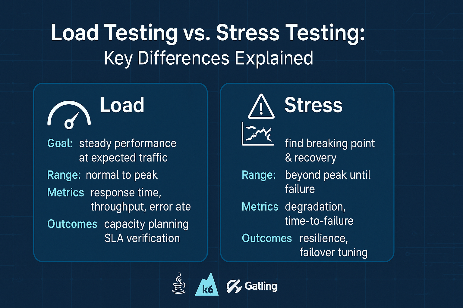 Load Testing vs. Stress Testing: Key Differences Explained